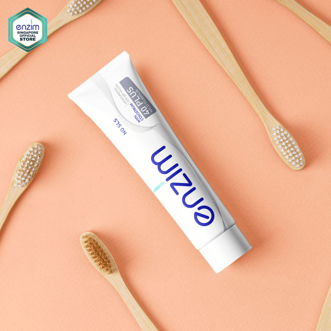 40 PLUS Toothpaste - Enzim Singapore