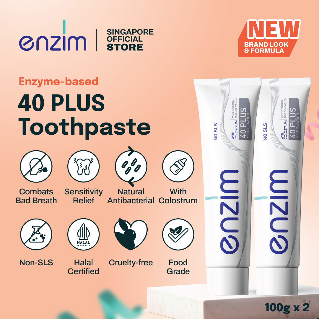 Bundle of 2: 40 PLUS Toothpaste