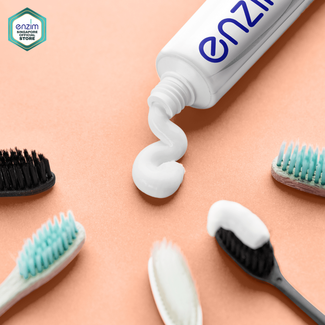 Family Bundle of 10 40 PLUS Toothpastes - Enzim Singapore