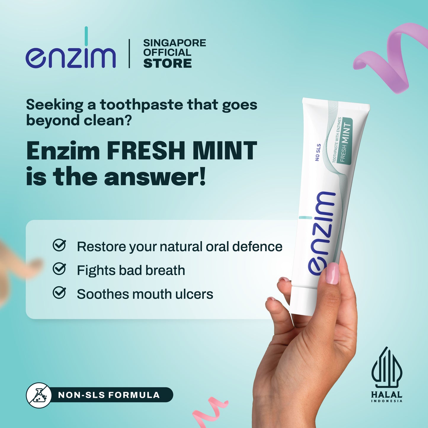 Bundle of 2: FRESH MINT Toothpaste