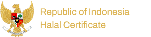 Republic of Indonesia Halal Certificate