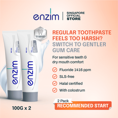 Bundle of 2: 40 PLUS Toothpaste - Enzim Singapore