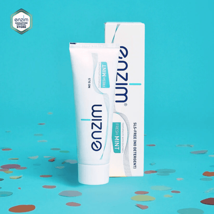 FRESH MINT Toothpaste - Enzim Singapore